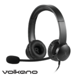 Auriculares AUX VolkanoX Chat Mk1 Series - Grafito