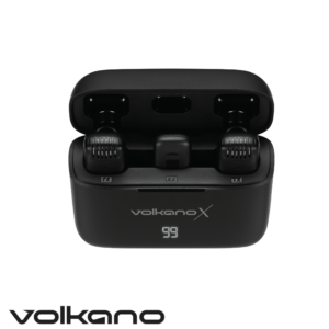 VolkanoX Prodigy Series Micrófono lavalier inalámbrico - Negro