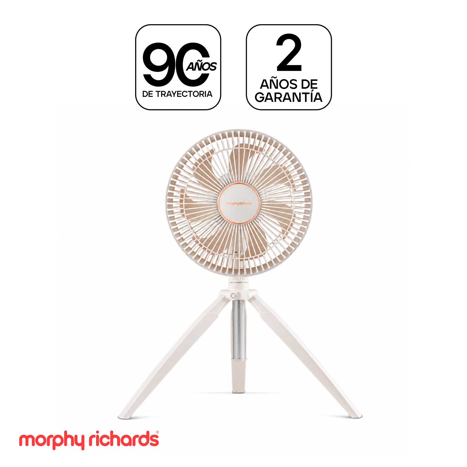 Ventilador inalambrico blanco