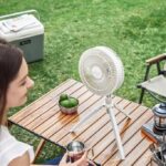 Ventilador Portátil Blanco - Imagen de 3