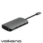 Concentrador Core C - HDMI + 3xUSB 3.0 + LAN + Lector de tarjetas + Audio + PD