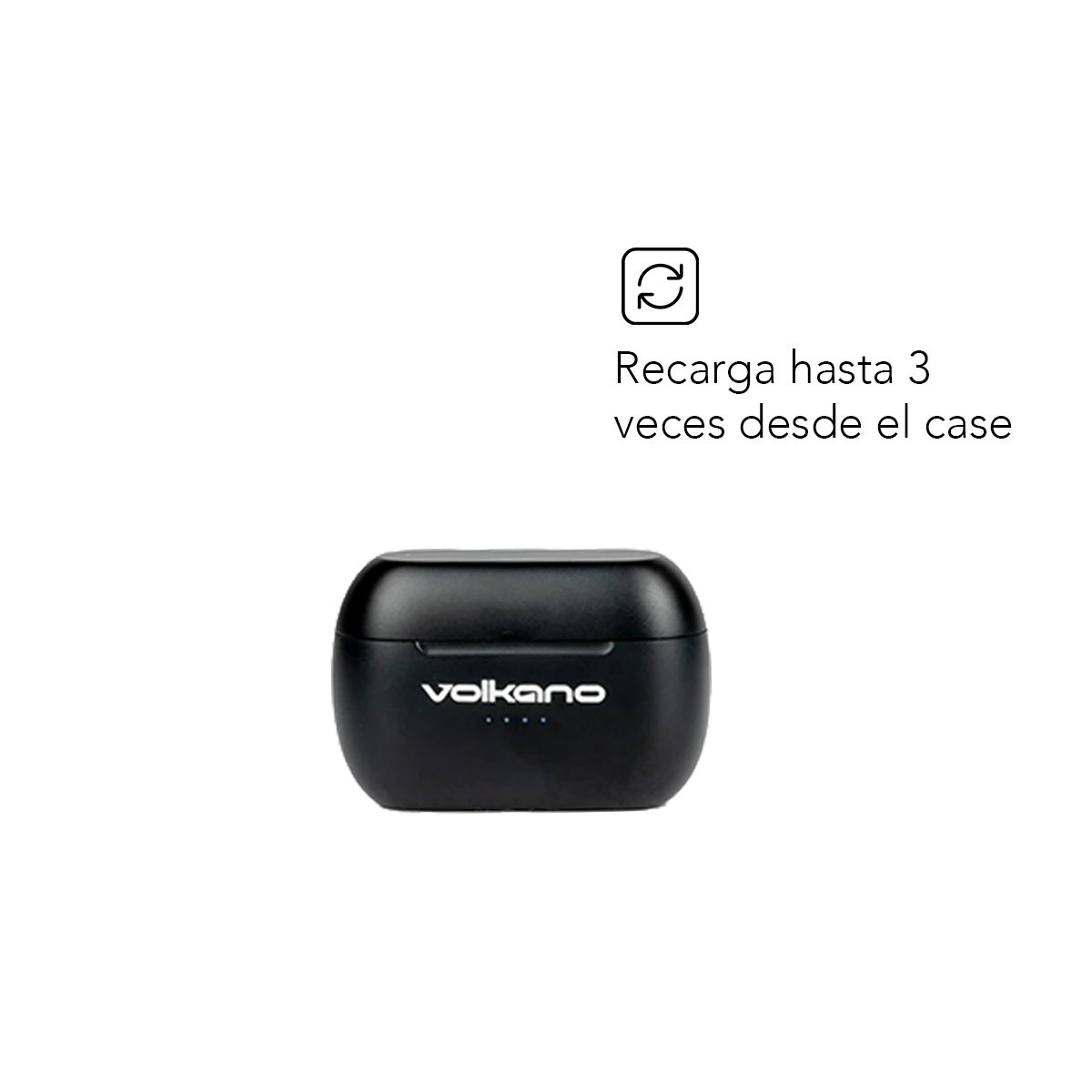 Volkano Pisces Serie 2.0 TWS Auriculares + Estuche de Carga - Imagen de 5