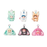 Blind box colgante de peluche serie Wakuku-fox and bunny, trick or treat - Imagen de 2