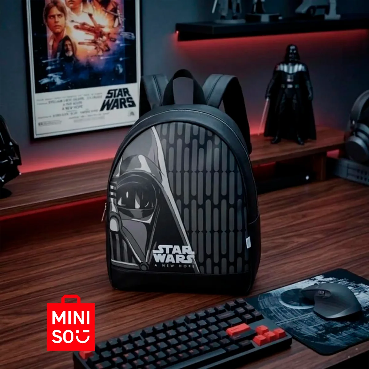 Mochila Darth Vader serie Star Wars Disney